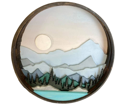 The Rocky Mountains Shadow Box Kit