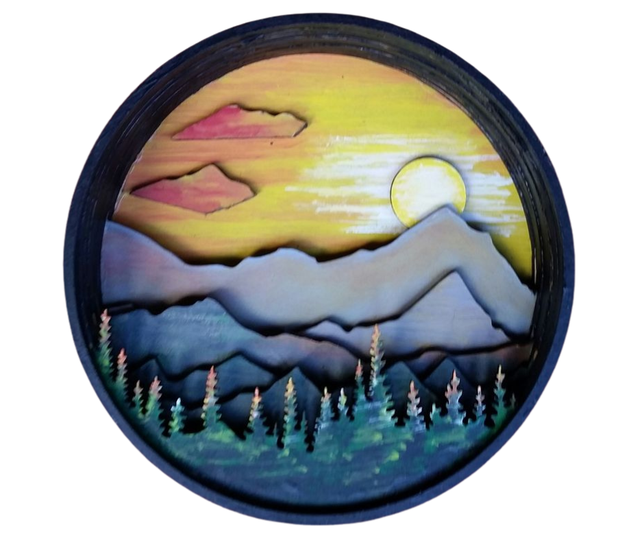 The Rocky Mountains Shadow Box Kit