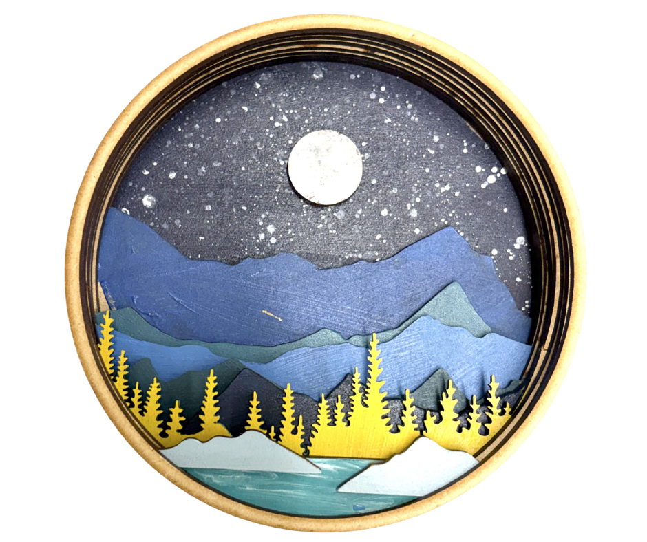 The Rocky Mountains Shadow Box Kit