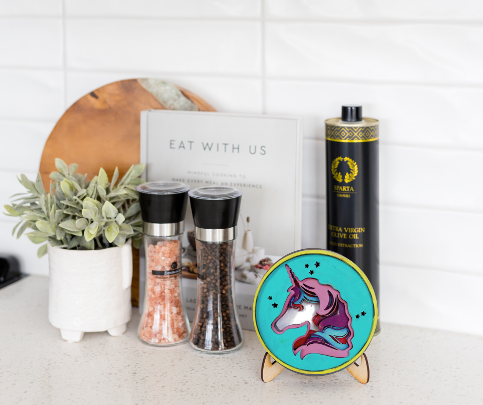 Unicorn Shadow Box Kit