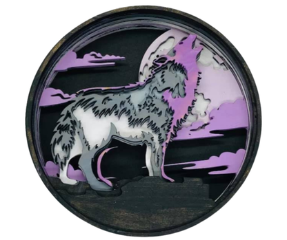 Wolf Shadow Box Kit