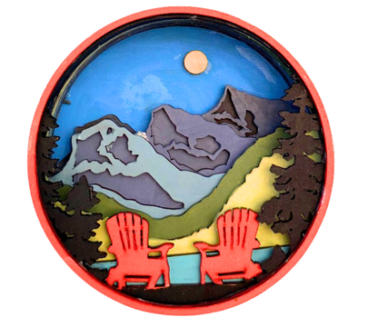 Mountain Life Shadow Box