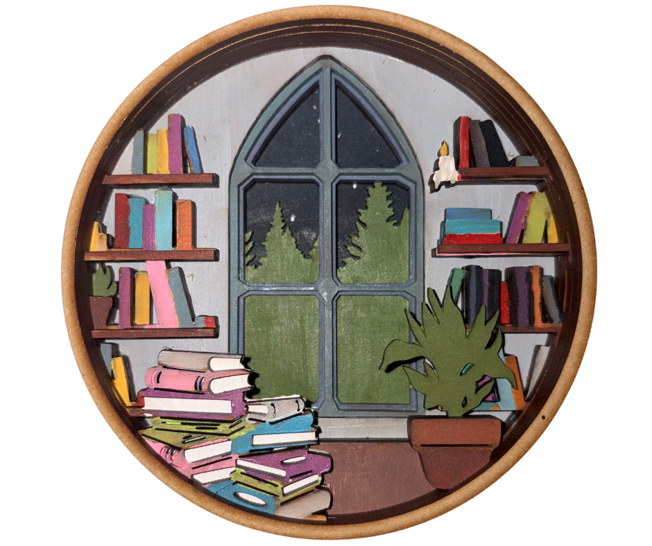 My Little Book Nook Shadow Box Kit