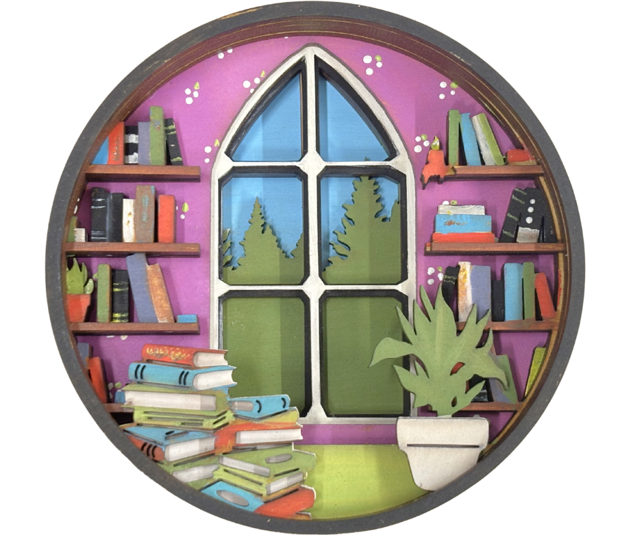 My Little Book Nook Shadow Box Kit