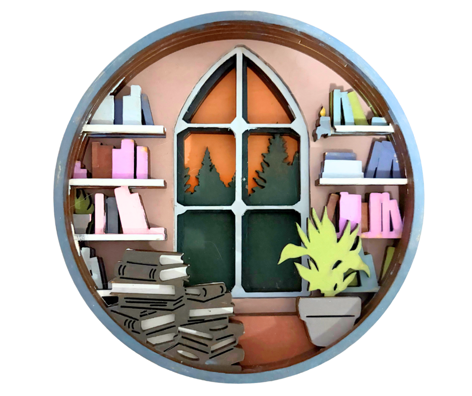 My Little Book Nook Shadow Box Kit