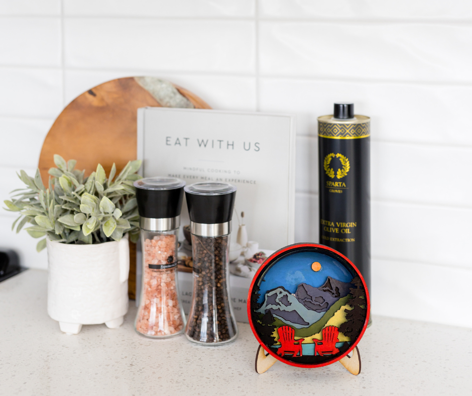 Mountain Life Shadow Box