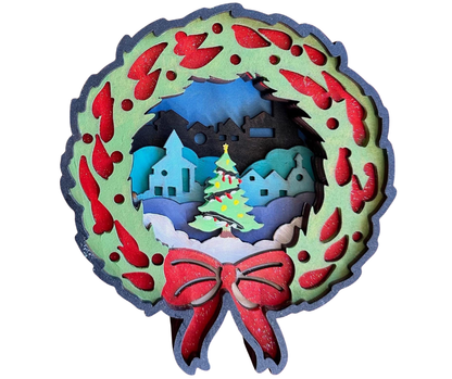 O'Christmas Tree Shadow Box Kit