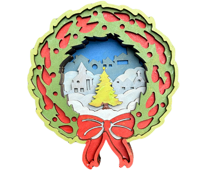 O'Christmas Tree Shadow Box Kit