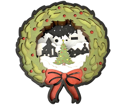 O'Christmas Tree Shadow Box Kit