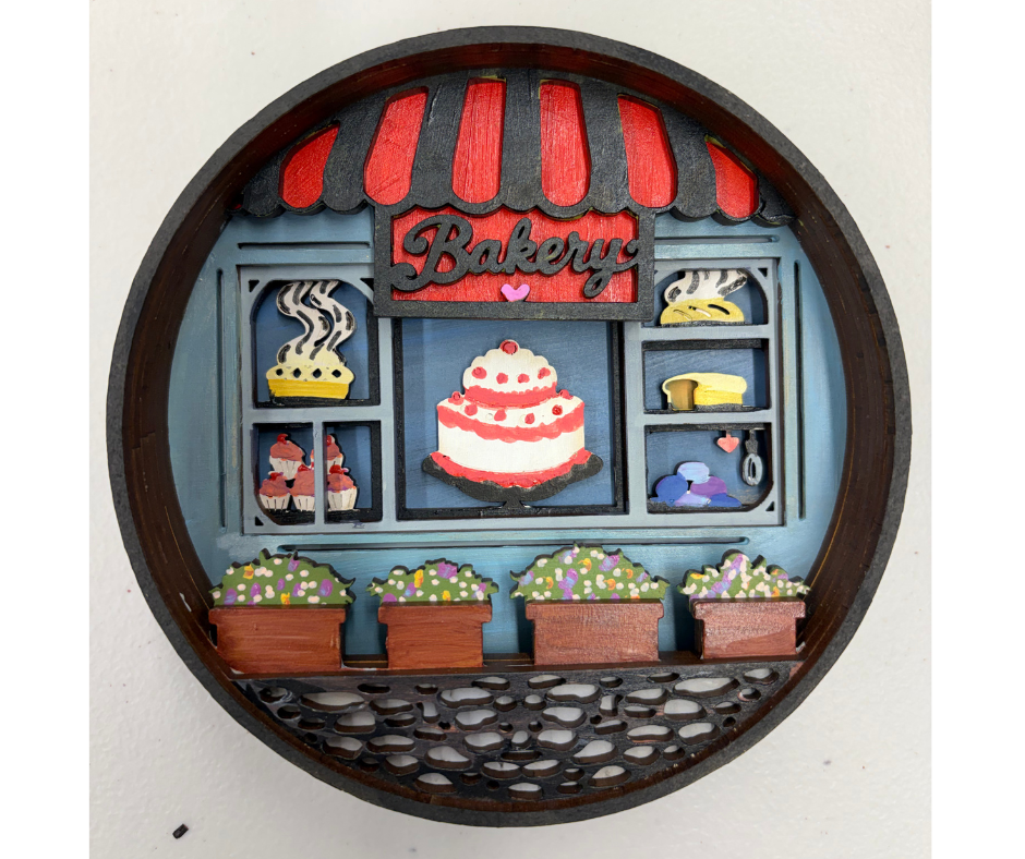 Our Little Bakery Shadow Box Kit