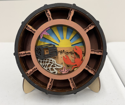 Captains Catch Shadow Box kit