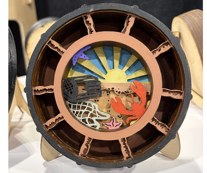 Captains Catch Shadow Box kit