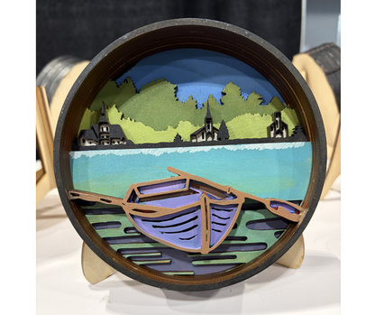 Spring Garden Road Shadow Box Kit