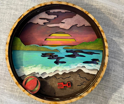 Beach Days Shadow Box Kit