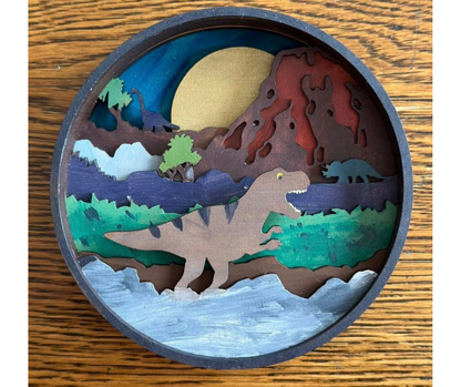 Lava Lands Shadow Box Kit