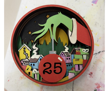 Merry Grinch-mas Shadow Box Kit