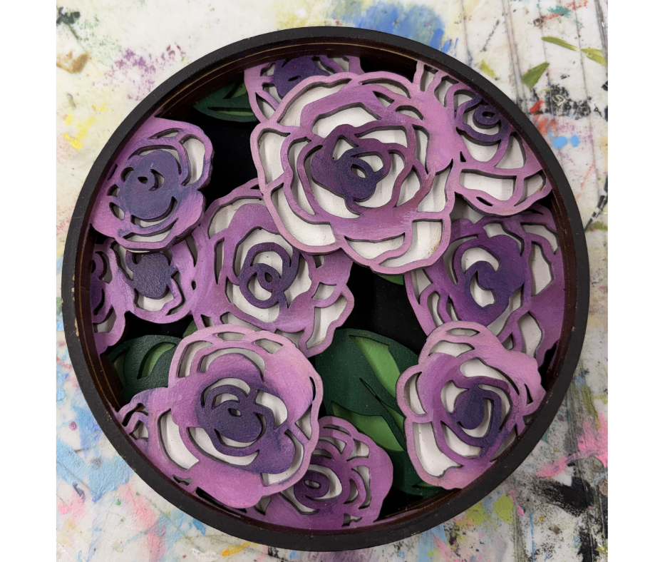 Peony Dreams Shadow Box Kit
