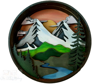 Adventure Awaits Shadow Box Kit