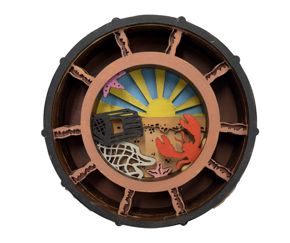 Captain's Catch Shadow Box Kit