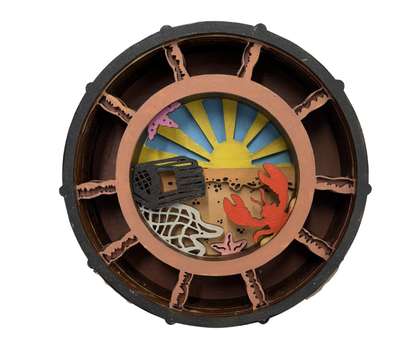 Captain's Catch Shadow Box Kit