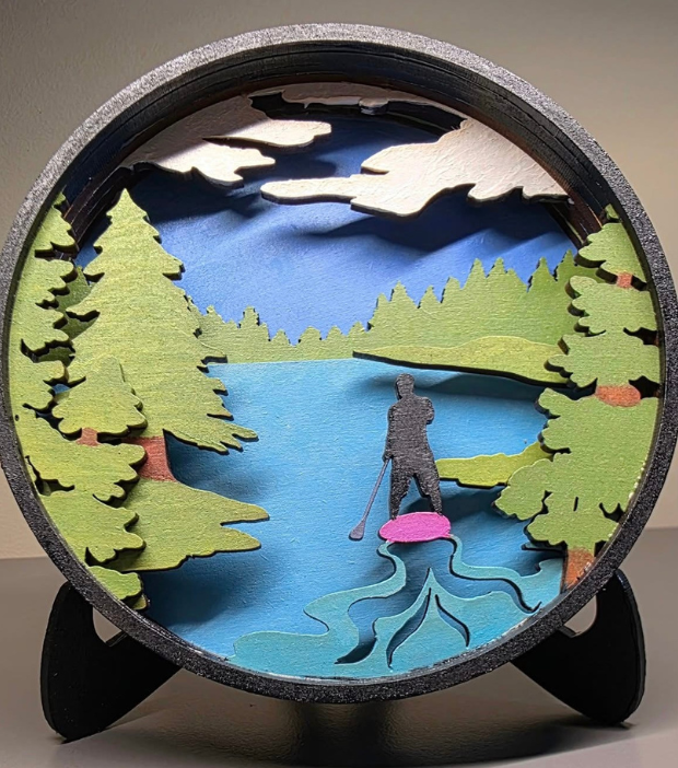 Balance is Everything Shadow Box Kit
