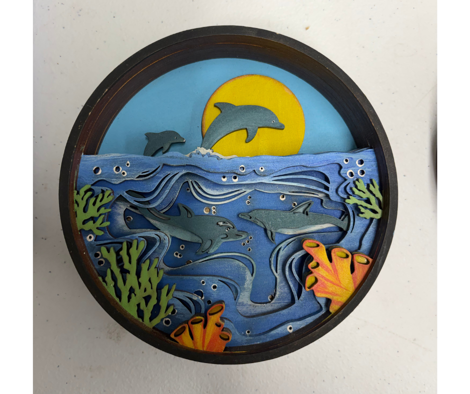 Beneath the Blue Shadow Box Kit