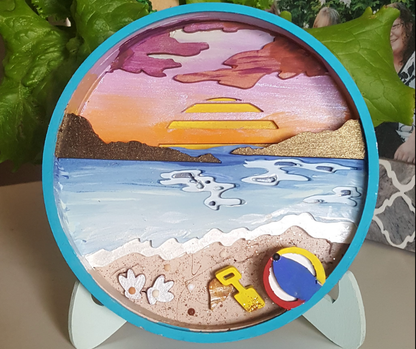 Beach Days Shadow Box Kit