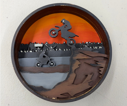Kicking Up Dirt Shadow Box Kit