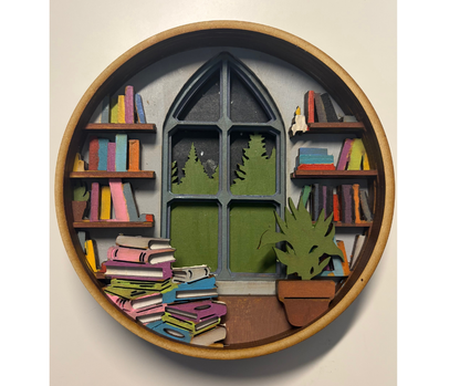 My Little Book Nook Shadow Box Kit