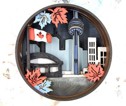 Toronto Bound Shadow Box Kit