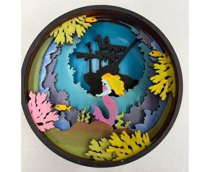 Mystic Mermaid Shadow Box Kit