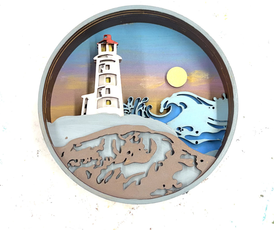 Keeper of the Coast Shadow Box Kit