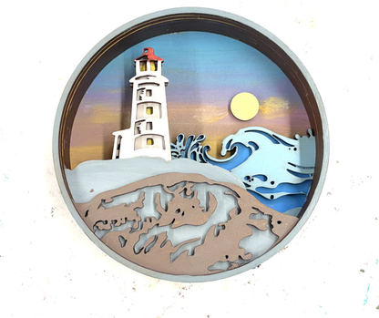 Keeper of the Coast Shadow Box Kit