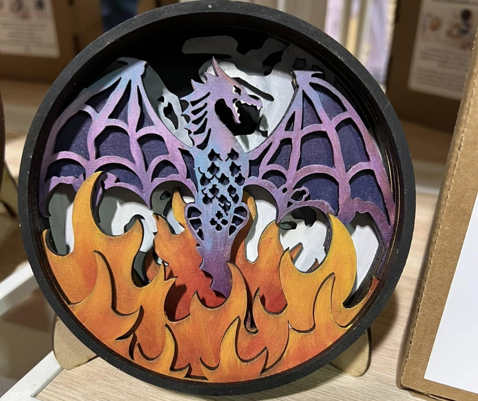 Wings of Fury Shadow Box Kit