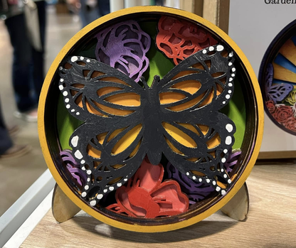 Butterfly Kisses Shadow Box Kit