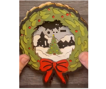 O'Christmas Tree Shadow Box Kit