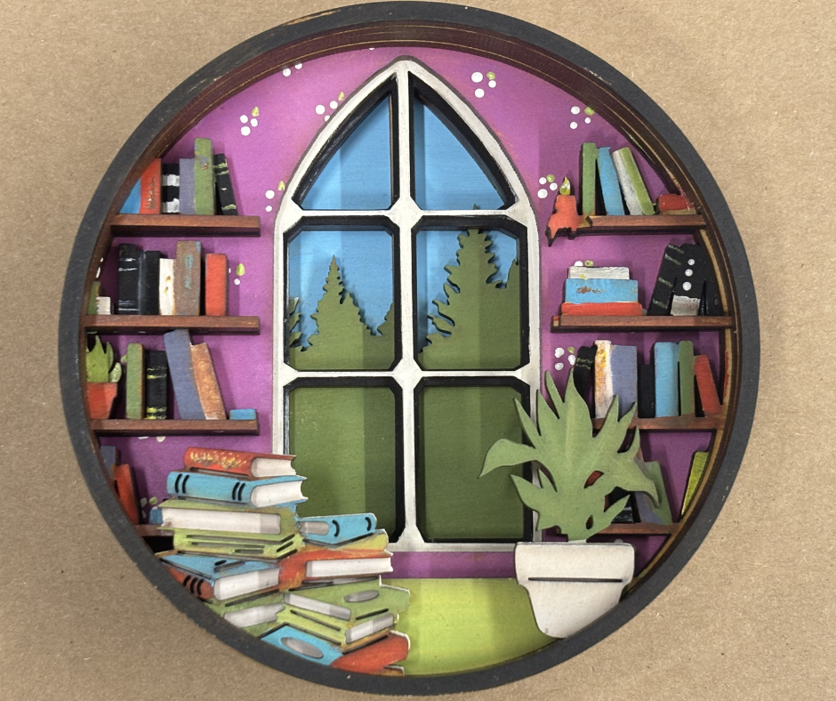 My Little Book Nook Shadow Box Kit