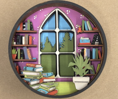 My Little Book Nook Shadow Box Kit