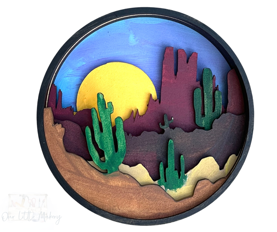 A Desert's Whisper Shadow Box Kit
