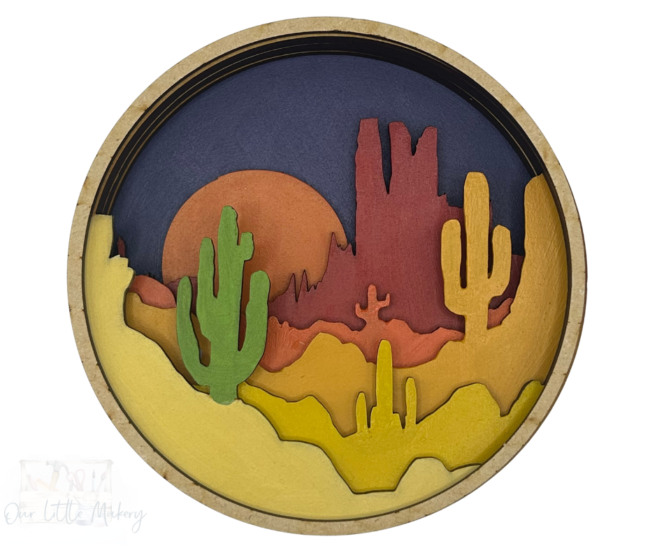 A Desert's Whisper Shadow Box Kit
