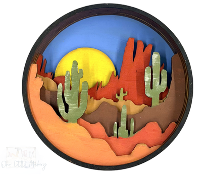A Desert's Whisper Shadow Box Kit