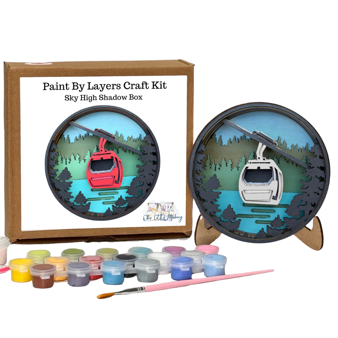 Sky High Shadow Box