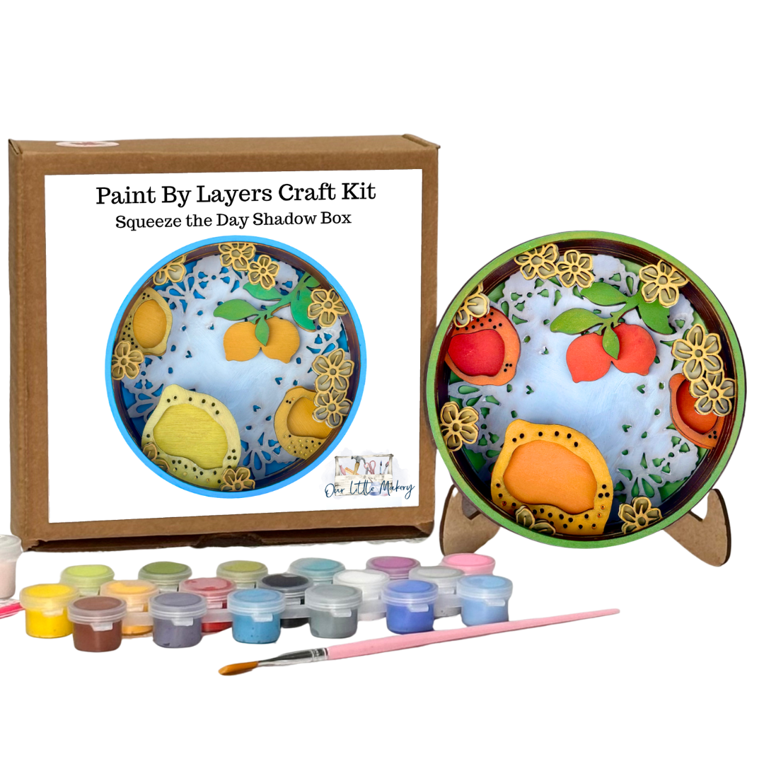 Squeeze the Day Shadow Box