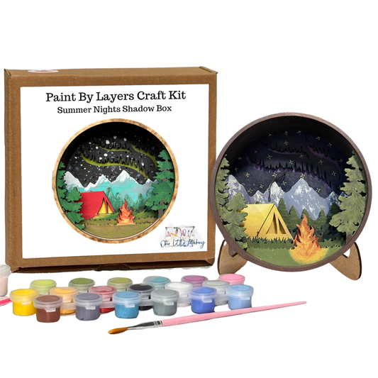 Summer Nights Shadow Box Kit