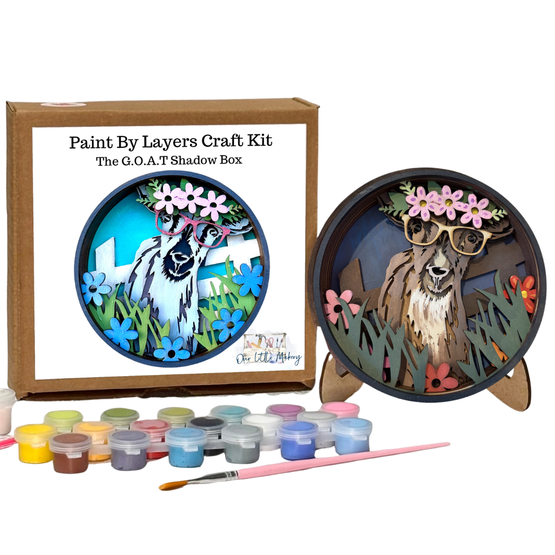 The G.O.A.T Shadow Box Kit