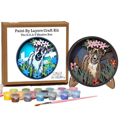 The G.O.A.T Shadow Box Kit