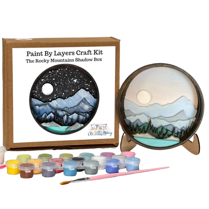 The Rocky Mountains Shadow Box Kit