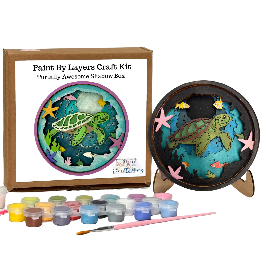 Turtally Awesome Shadow Box Kit