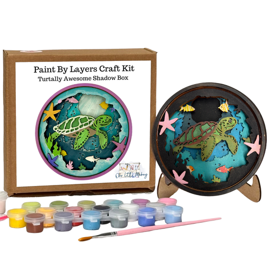 Turtally Awesome Shadow Box Kit