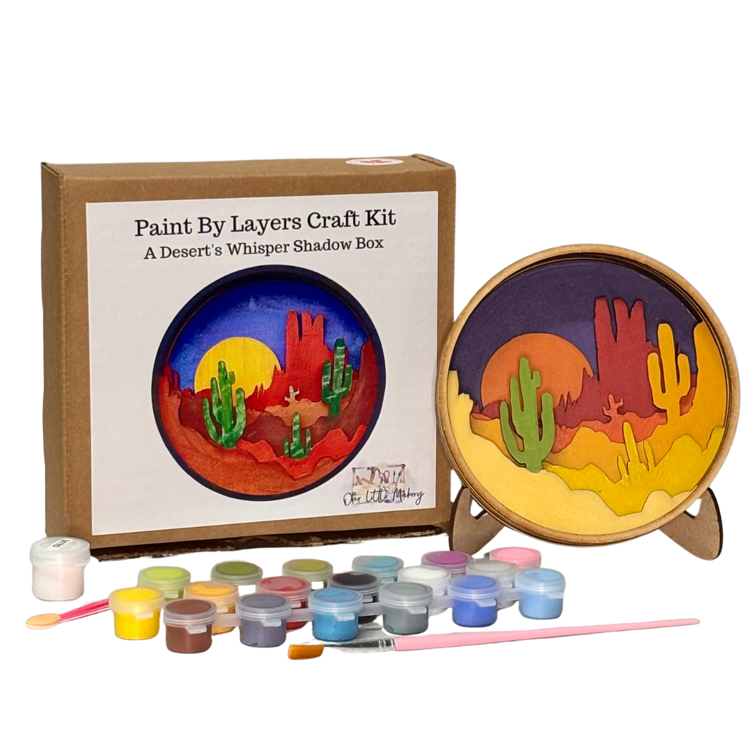 A Desert's Whisper Shadow Box Kit